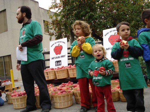 Toronto's Youngest Activists say - Buy Local First!